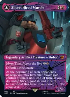 Slicer, Hired Muscle [Foil] #21