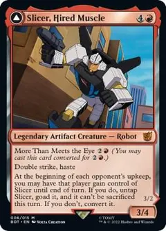 Slicer, Hired Muscle [Foil] #6
