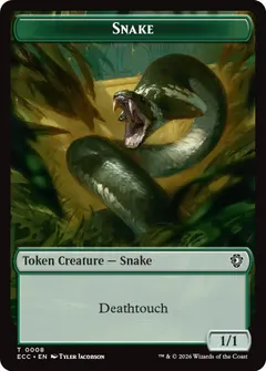 Snake // Scarecrow [Double-Sided Token] #8