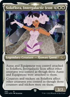 Solaflora, Intergalactic Icon [Galaxy Foil]