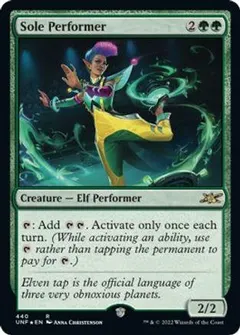 Sole Performer [Galaxy Foil]