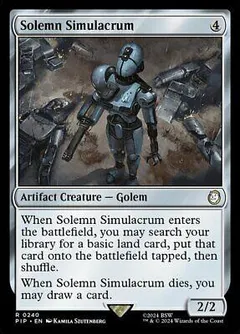 Solemn Simulacrum #1014