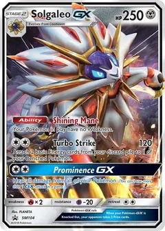 Solgaleo GX #SM104