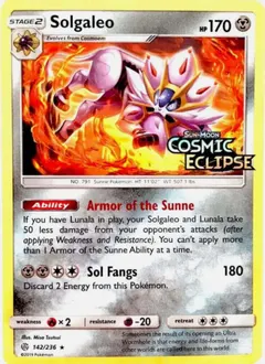 Solgaleo [Stamped] #142
