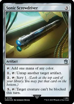 Sonic Screwdriver [Foil] #790