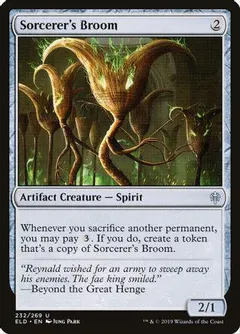 Sorcerer's Broom [Foil]