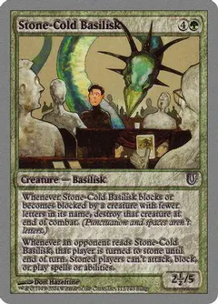 Stone-Cold Basilisk [Foil]