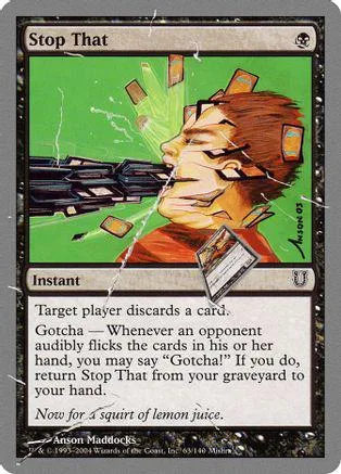 Card art depicts a man with brown hair looking intensely, against a green background.
