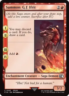 Summon: G.F. Ifrit [Foil] #163