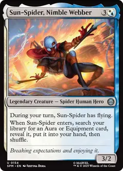 Sun-Spider, Nimble Webber #154