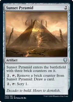 Sunset Pyramid #345