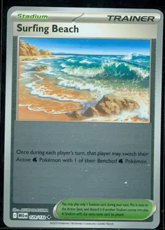 Surfing Beach [Reverse Holo] #129
