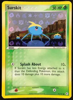 Surskit [Reverse Holo] #76