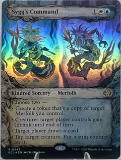 Sygg's Command [Showcase Foil] #342