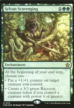 Sylvan Scavenging [Foil] #113