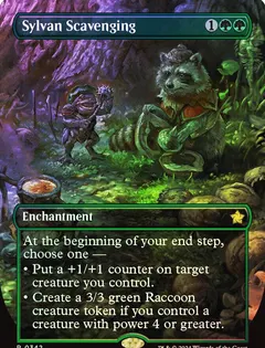 Sylvan Scavenging [Foil] #342
