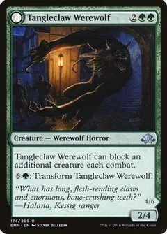 Tangleclaw Werewolf [Foil] #174