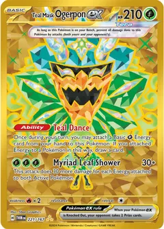 Teal Mask Ogerpon ex #221