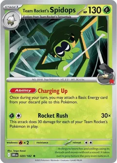 Team Rocket's Spidops #20