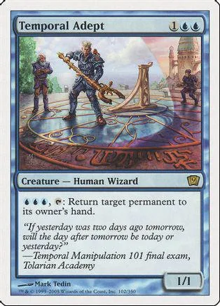 Wizard character wielding a staff stands on a circular platform in a fantasy scene.