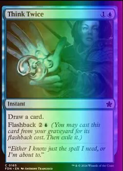 Think Twice [Foil] #165