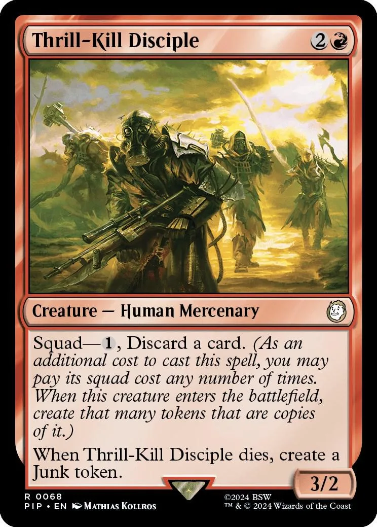 Card art depicts armored figures in a dramatic, sunlit battlefield scene.