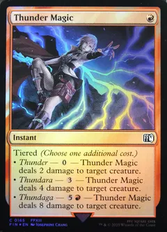 Thunder Magic [Foil] #165