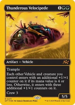 Thunderous Velocipede [First Place Foil] #471