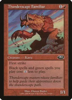 Thunderscape Familiar [Foil]