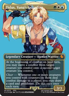 Tidus, Yuna's Guardian [Borderless Surge Foil] #213