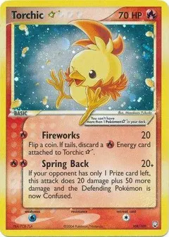 Torchic [Gold Star] #108