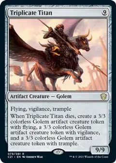 Triplicate Titan #79