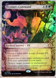 Trystan's Command [Showcase Foil] #344