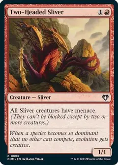 Two-Headed Sliver #883