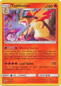 Typhlosion [Cosmos Holo] #42