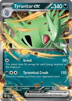 Tyranitar ex #64