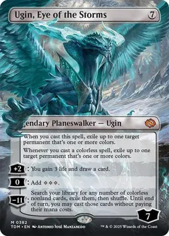 Ugin, Eye of the Storms [Borderless Foil] #382