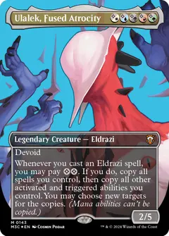 Ulalek, Fused Atrocity [Borderless Foil] #16