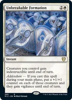 Unbreakable Formation #95