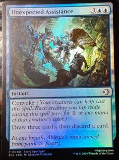 Unexpected Assistance [Foil] #80