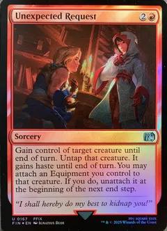Unexpected Request [Foil] #167