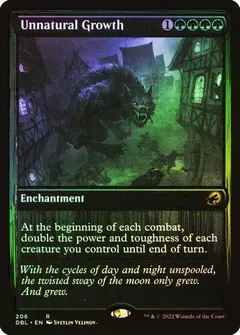 Unnatural Growth [Foil] #206