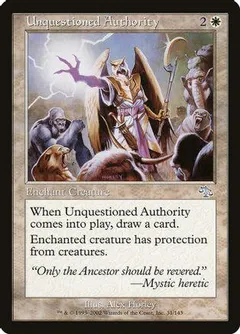 Unquestioned Authority [Foil]