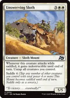 Unswerving Sloth #34