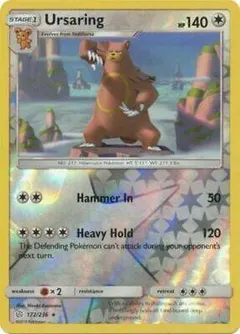 Ursaring [Reverse Holo] #172