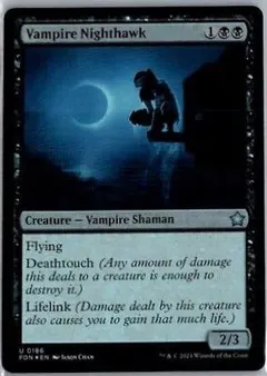 Vampire Nighthawk [Foil] #186