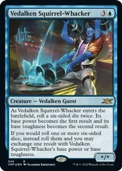 Vedalken Squirrel-Whacker [Galaxy Foil]