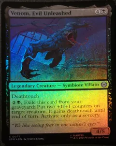 Venom, Evil Unleashed [Foil] #71