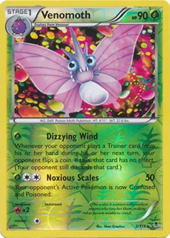 Venomoth [Reverse Holo] #2