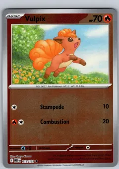 Vulpix [Reverse Holo] #19